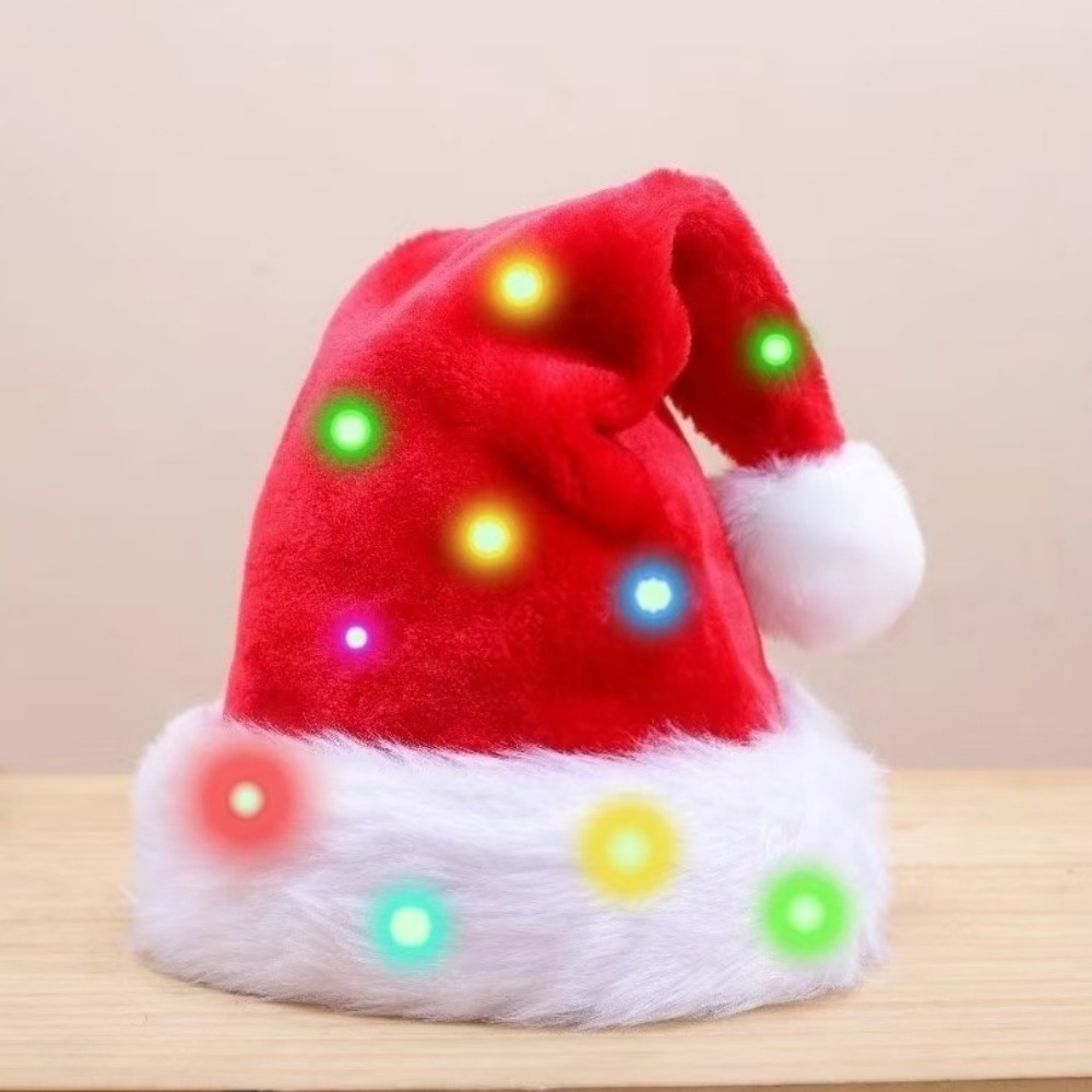 Lumination Christmas Santa Hat - đánh giá và giá Santa Hat Plush