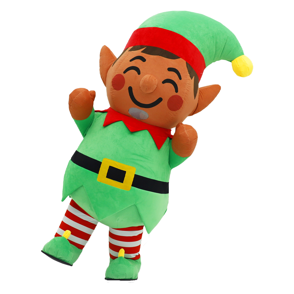 Inflatable Christmas Elf Plush - đánh giá và giá Elf Costume Christmas
