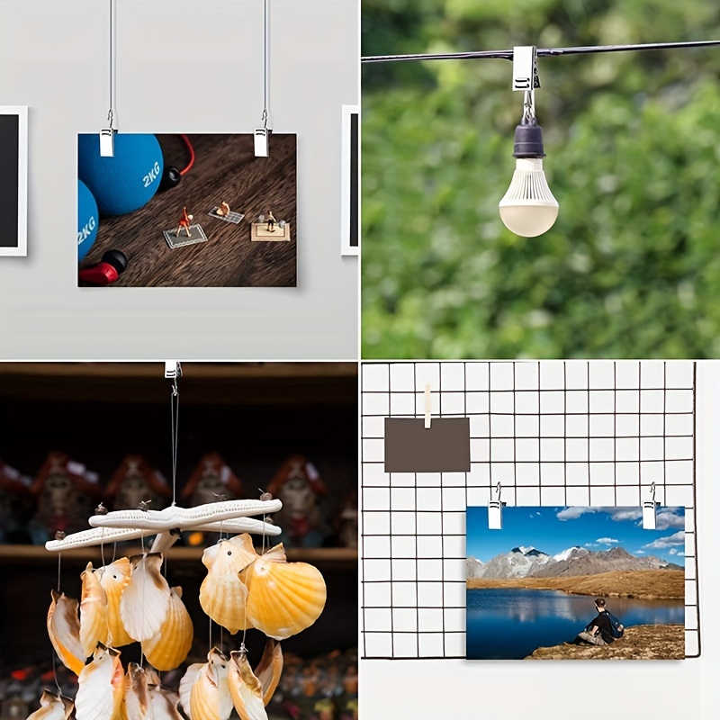 30pcs Metal String Light Clips - đánh giá và giá Christmas Lights Outdoor