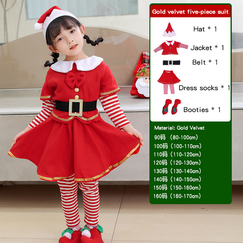 Children's Christmas Elf Set - - đánh giá và giá Elf Costume Christmas