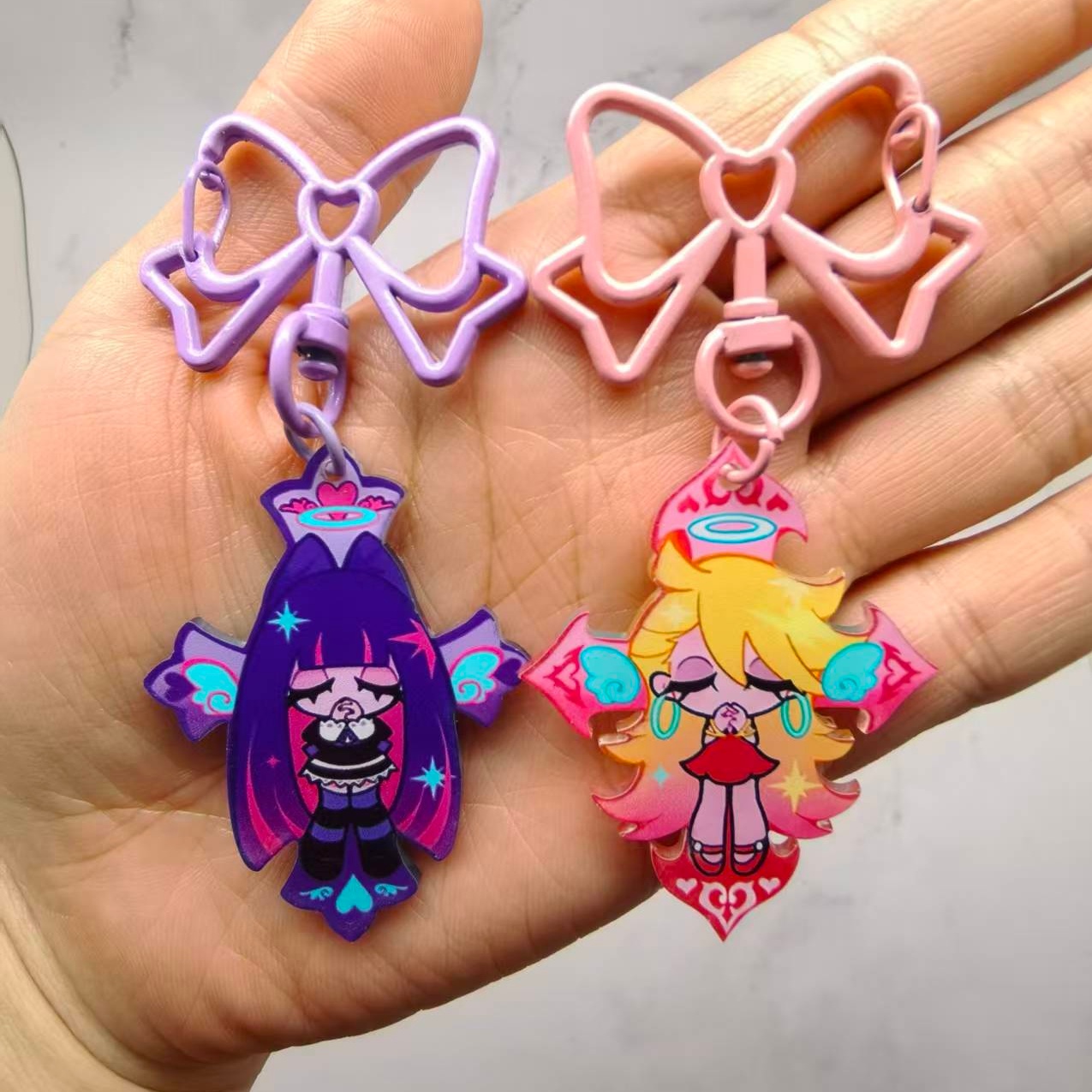Anime Panty & Stocking with Ga - đánh giá và giá Christmas Stocking Hanging