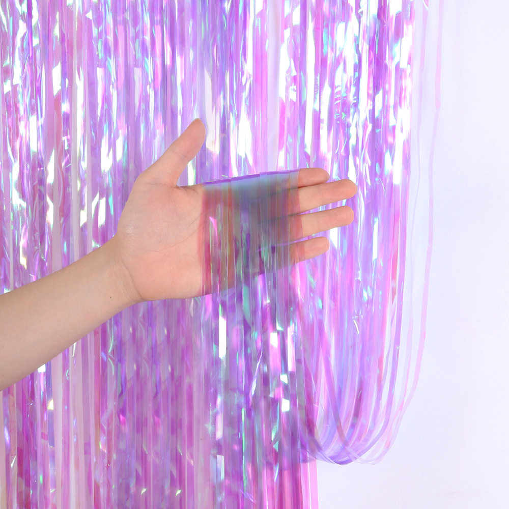 2M 3M Đảng Phông Nền Màn Mưa Đ - đánh giá và giá Tinsel Garland Decoration