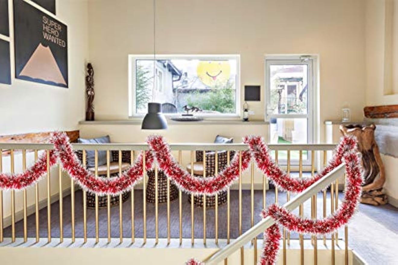 2M Christmas Metallic Streamer - đánh giá và giá Tinsel Garland Decoration