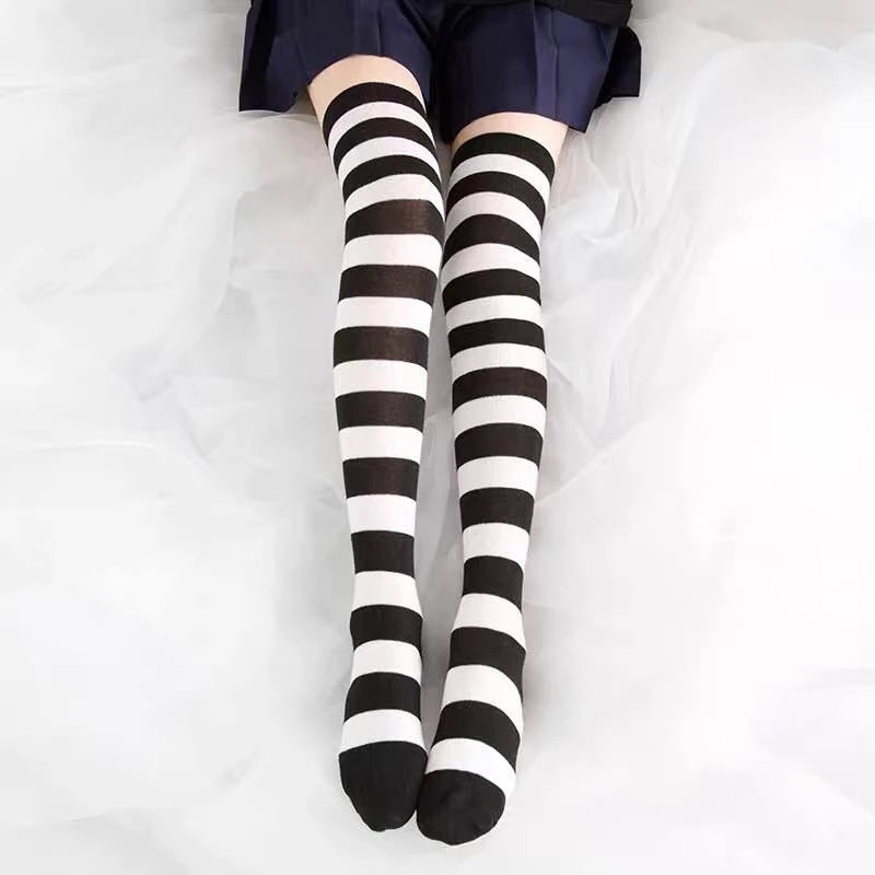Đen Hồng Xanh Dương Lolita Sọc - đánh giá và giá Christmas Stocking Hanging
