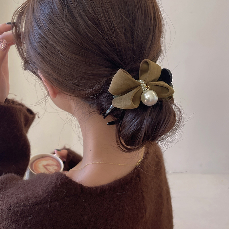 1PC Beautiful New Pearl Bow Ti - đánh giá và giá Ribbon Bow Gift