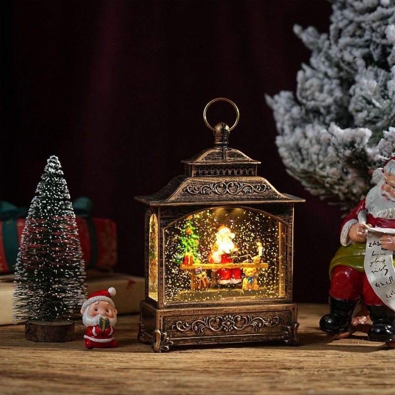 Snow Globe Music Box Christmas - đánh giá và giá Snow Globe Musical
