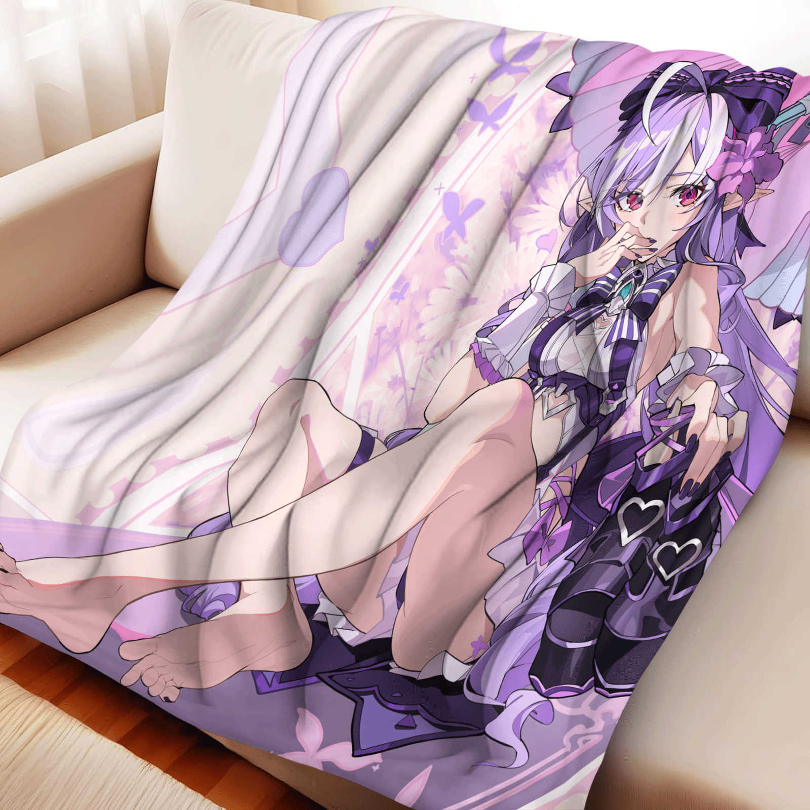 Cartoon Zenless Zone Zero  Fla - đánh giá và giá Christmas Throw Blanket