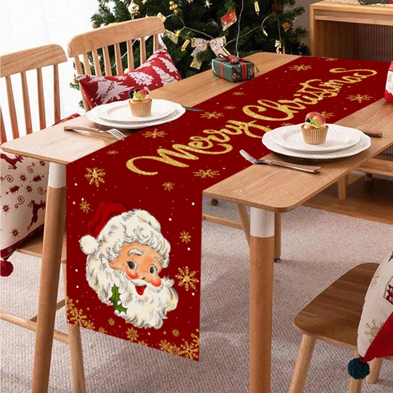 Christmas Table Runner Merry C - đánh giá và giá Christmas Table Runner