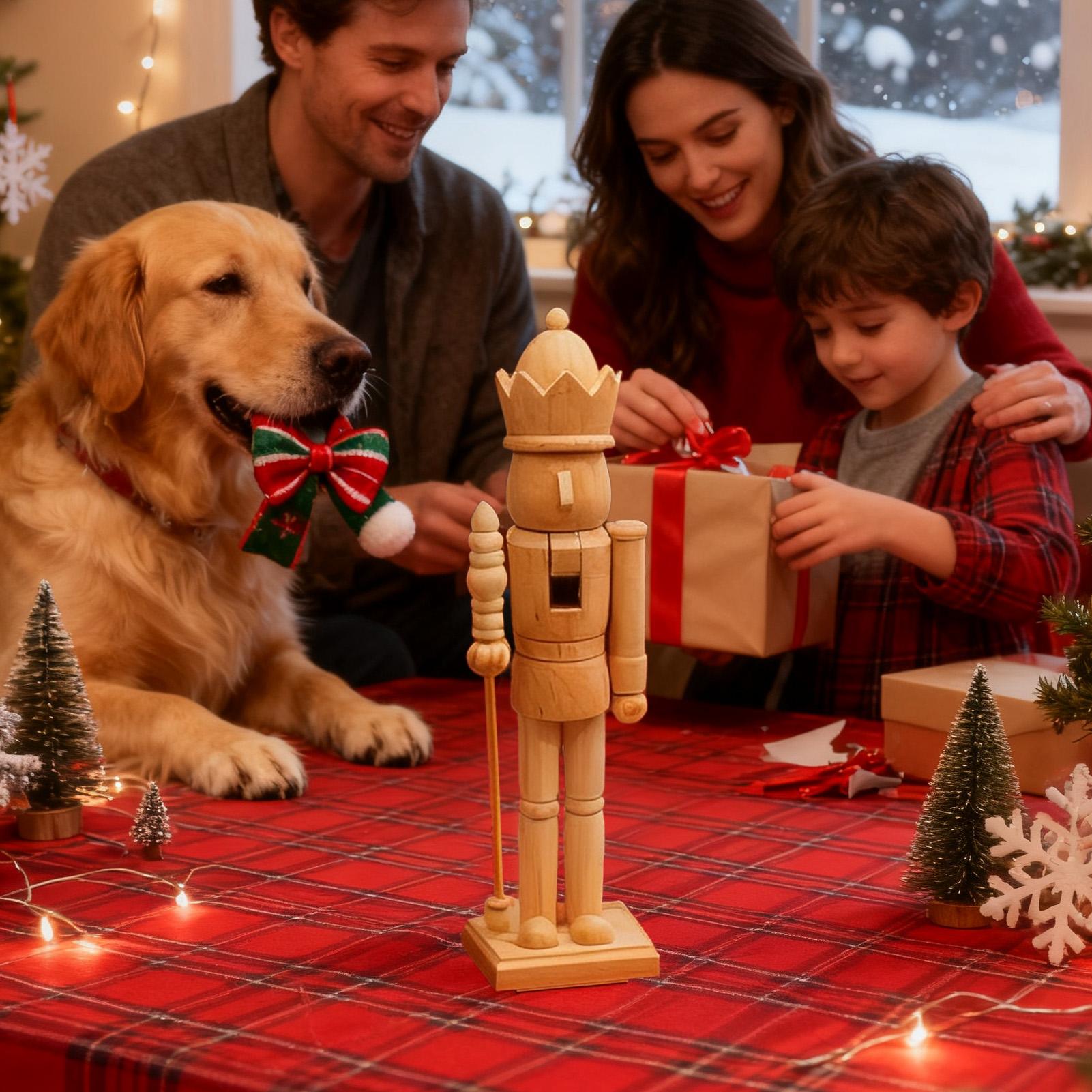 Nutcrackers Figures 38cm Woode - đánh giá và giá Nutcracker Figurine