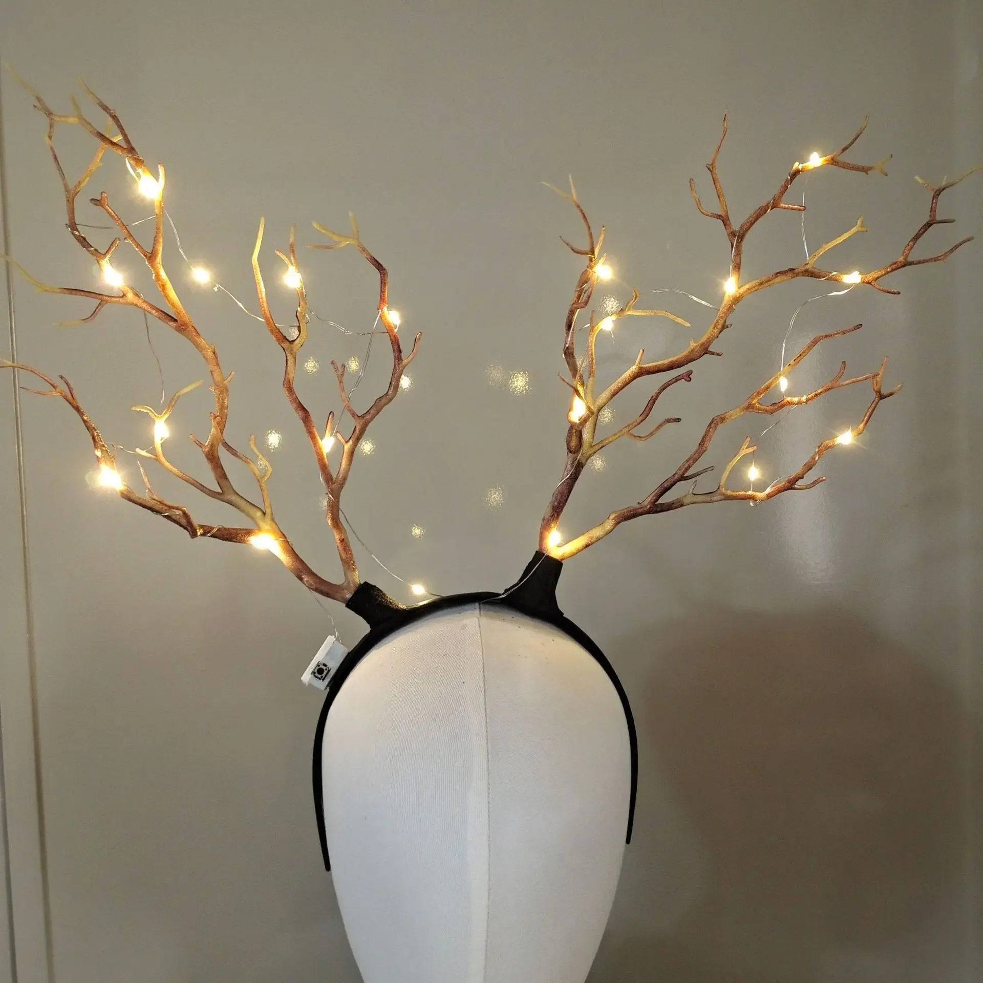 Women Girls Light Up Glowing R - đánh giá và giá Reindeer Antlers Headband