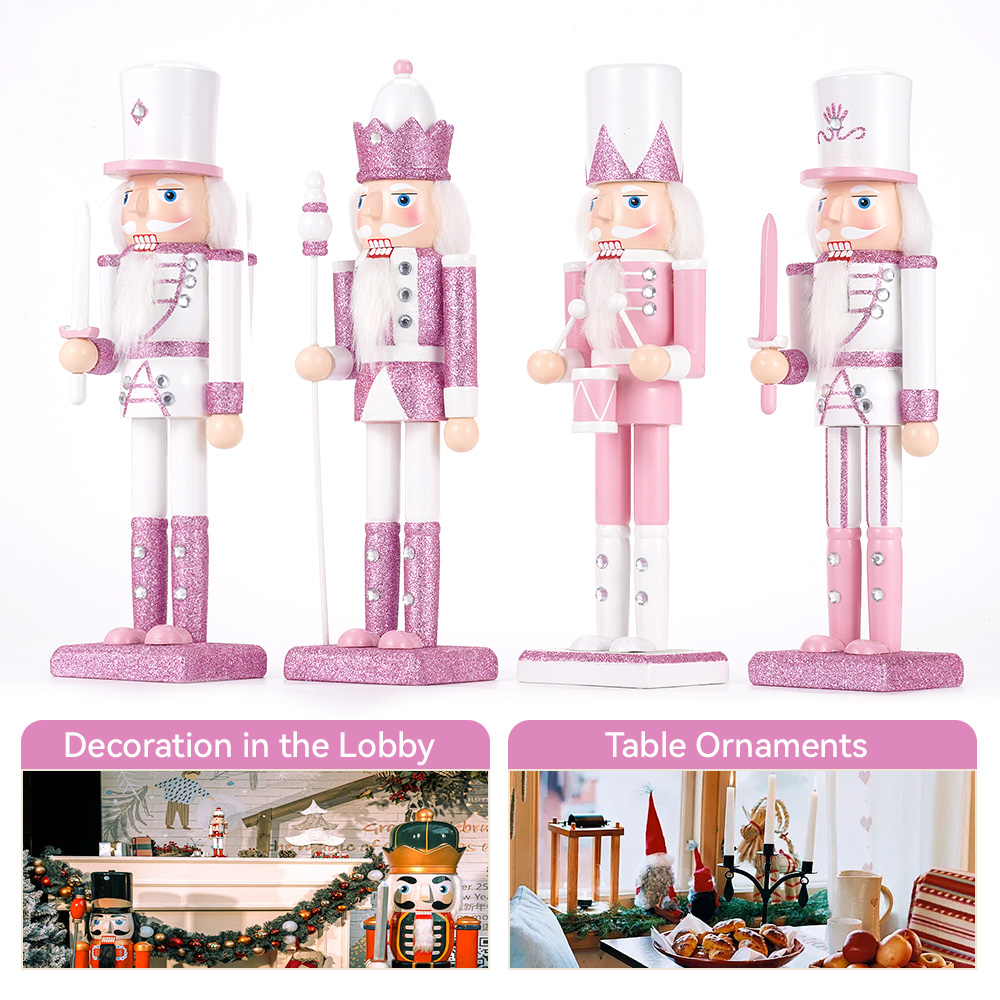 30CM Wooden Nutcracker Solider - đánh giá và giá Nutcracker Figurine