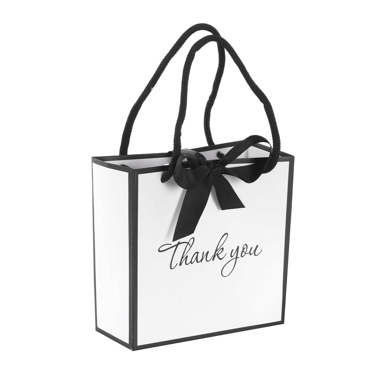50Pcs Thank You Gift Bag with  - đánh giá và giá Ribbon Bow Gift