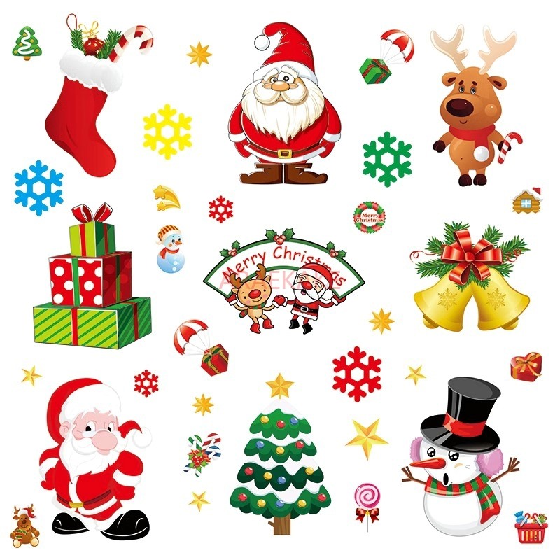 1PCS Removable Christmas Stati - đánh giá và giá Snowflake Window Decal