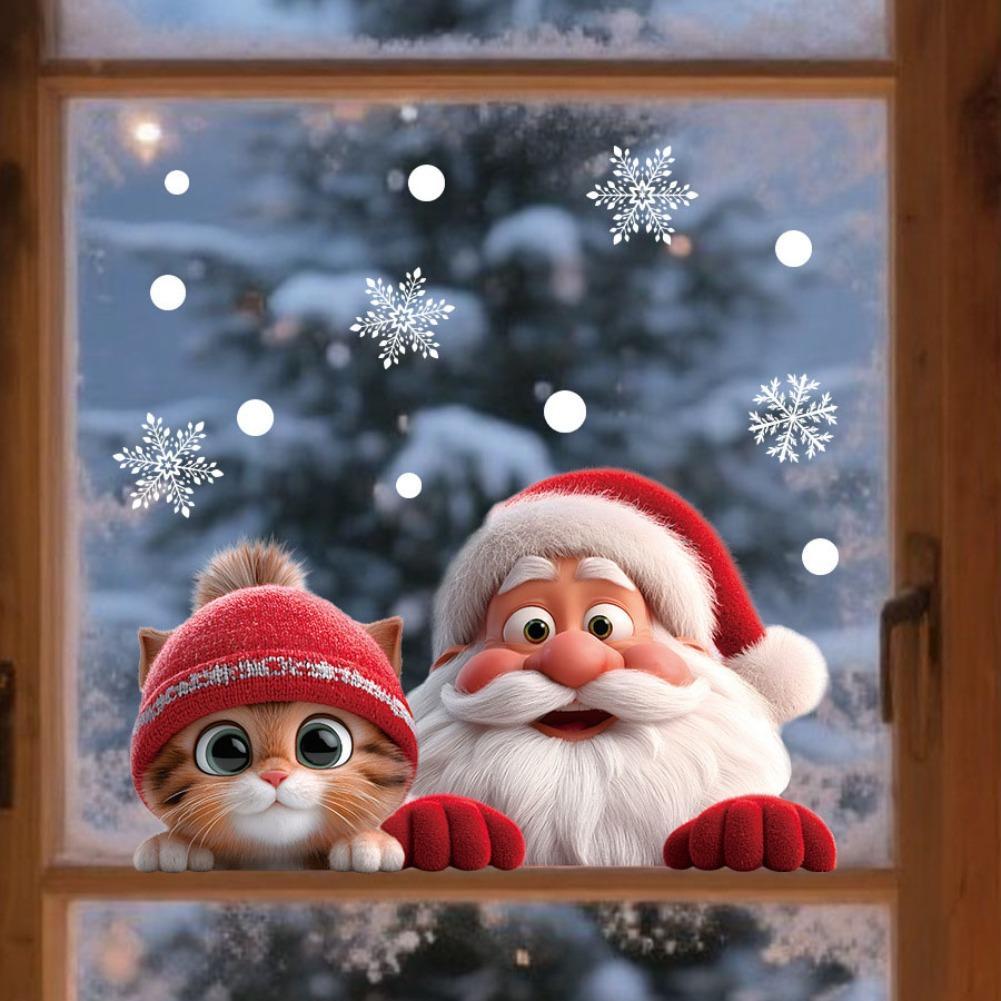 Christmas Window Door Mirror S - đánh giá và giá Snowflake Window Decal